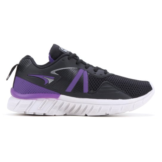Tênis Tryon Out Feminino - Preto+Roxo