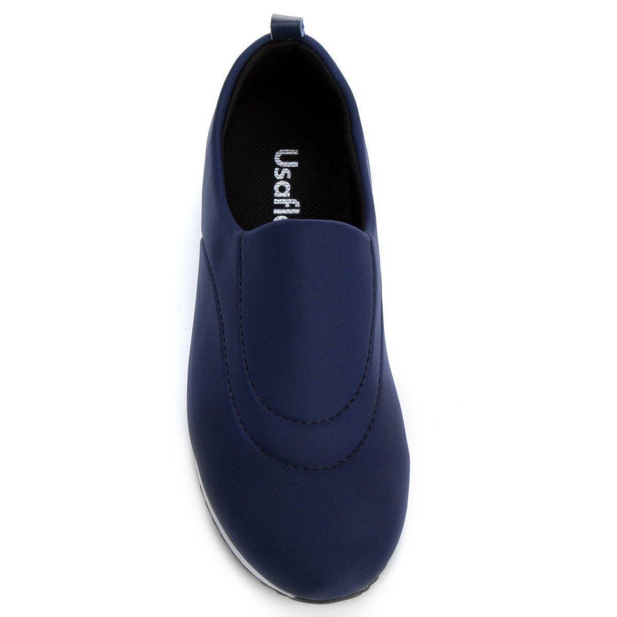 Tênis Usaflex Easy Fit - Marinho | Zattini