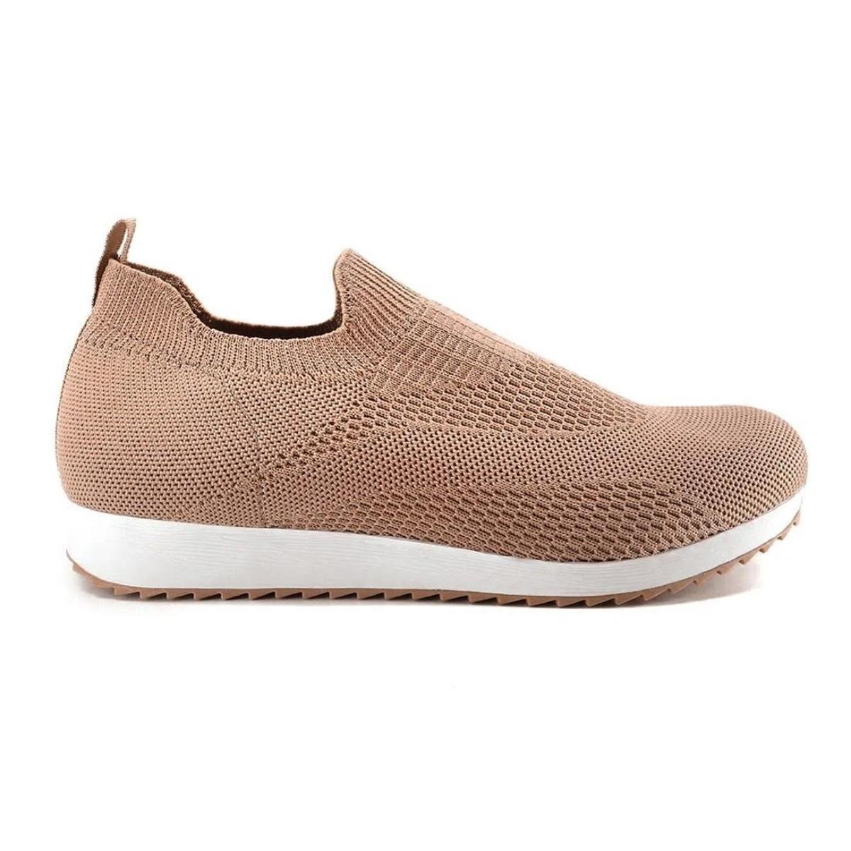 Tênis Usaflex Feminino Slip On Tricot AG3607 Menor preço em Tênis Usaflex Feminino Slip On Tricot AG3607