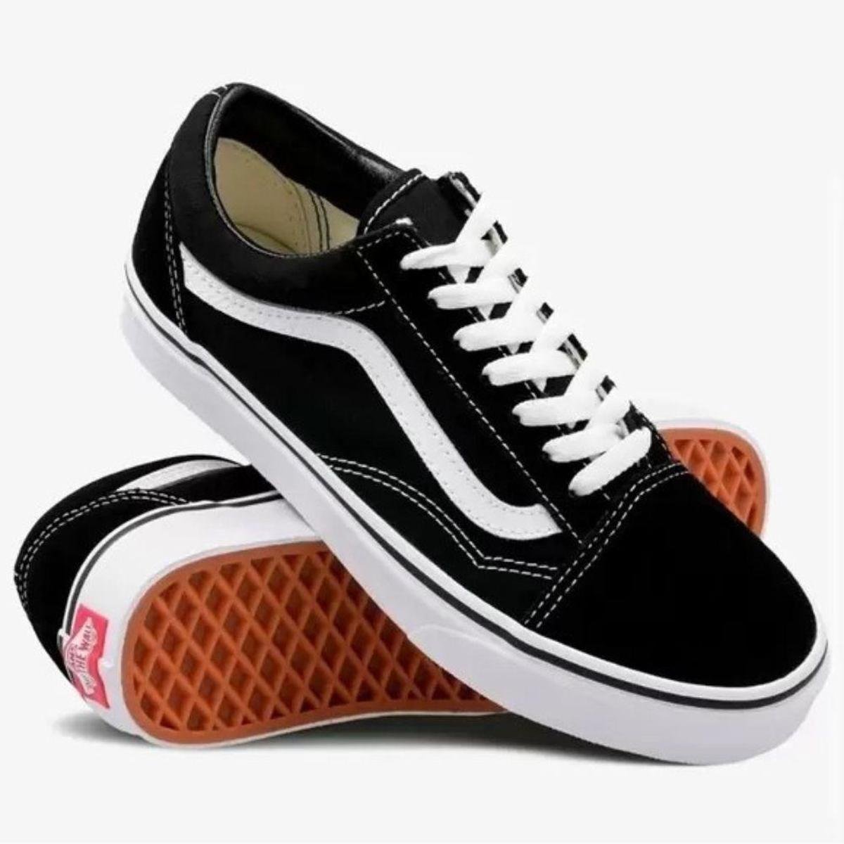 Tênis Vans Feminino Camiseta Vans Netshoes Old Skool Vans