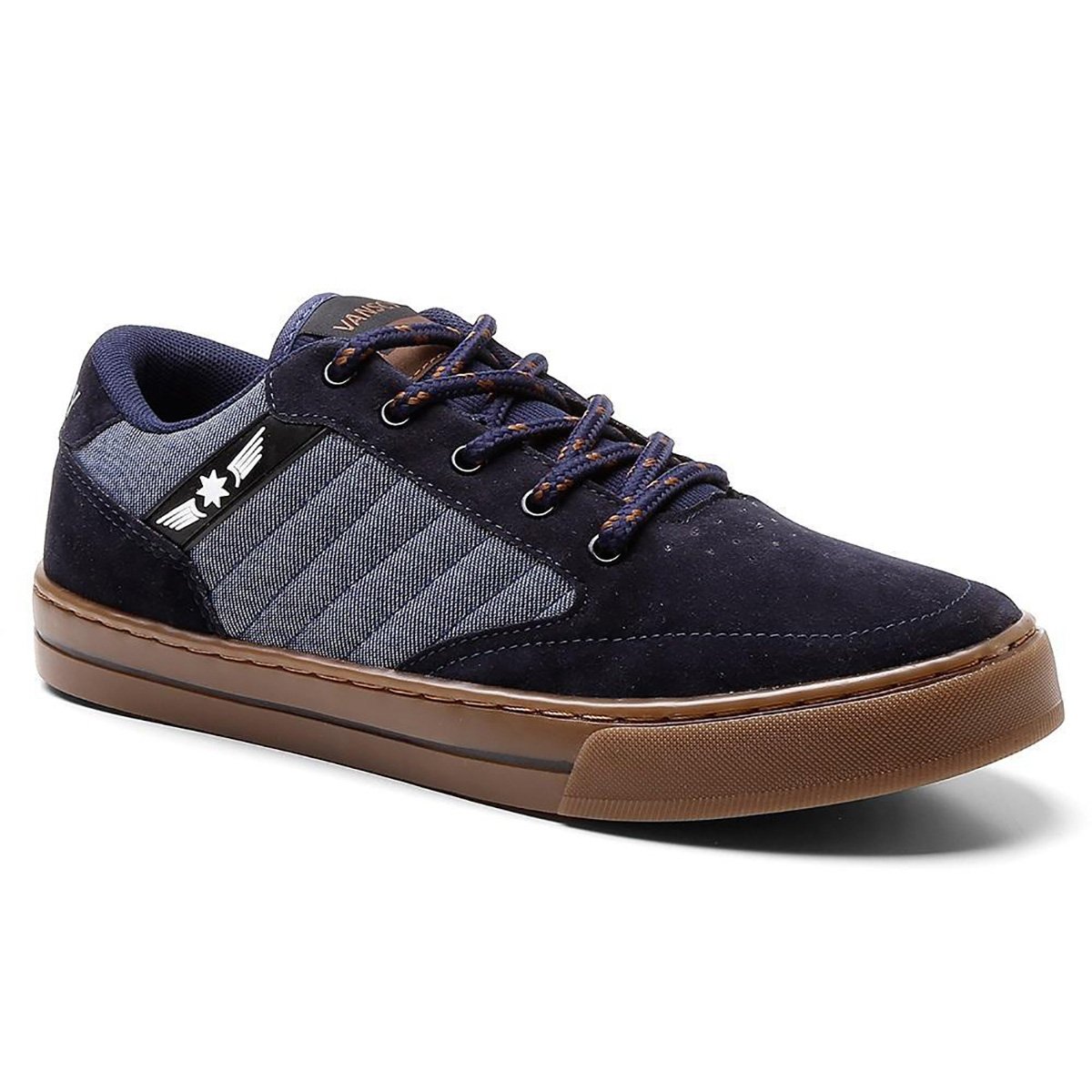 Tênis Vanscy Black Free Básico Masculino - Marinho Menor preço em Tênis Vanscy Black Free Básico Masculino - Marinho