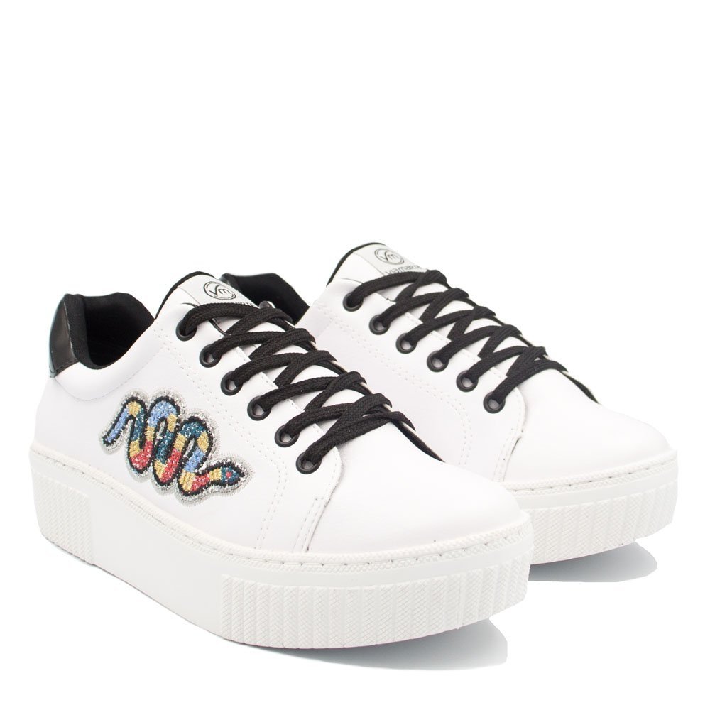 tenis via marte bordado