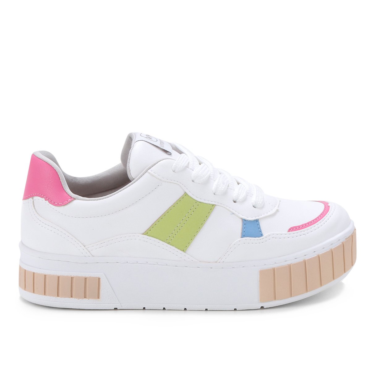 Tênis Via Marte Color Block Feminino - Branco é ruim? Tênis Via Marte Color Block Feminino - Branco é boa?