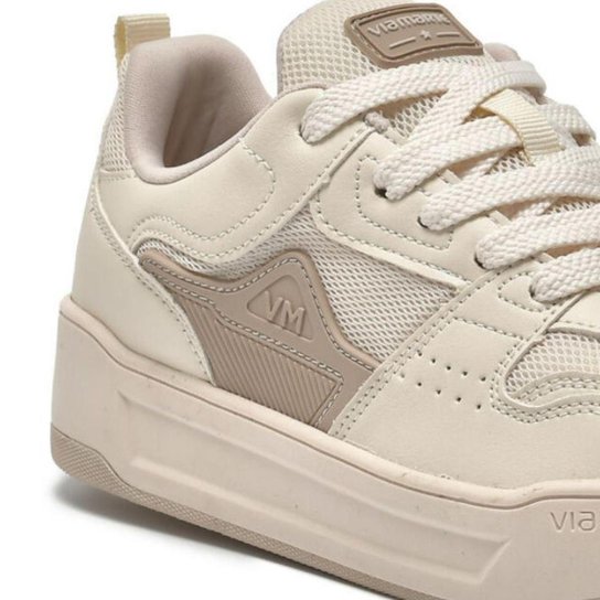 Tenis Via Marte Feminino Chunky Flatform Plataforma 307-001 Marfim