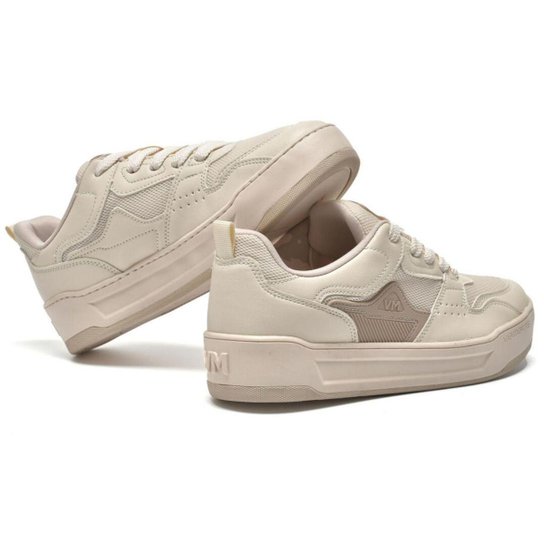 Tenis Via Marte Feminino Chunky Flatform Plataforma 307-001 Marfim