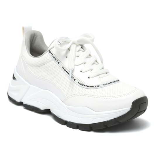 Tênis Casual Tenis Chunky Via Marte Branco Feminino Casual Tenis