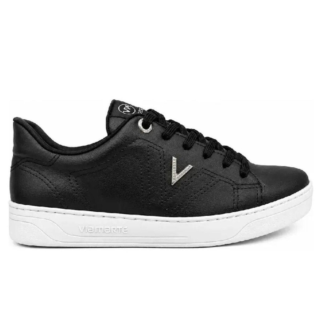 Tenis Via Marte Preto Feminino Original 020-029