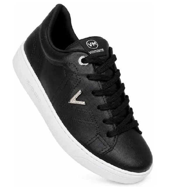 Tenis Via Marte Preto Feminino Original 020-029