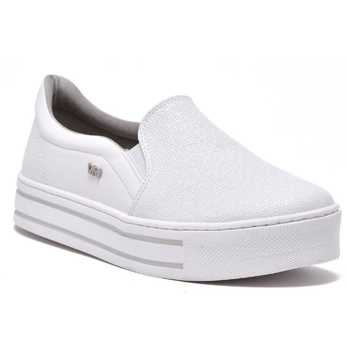 Sem Cadarço Vans Branco Sem Cadarço Couro Tenis Vans Feminino Sem