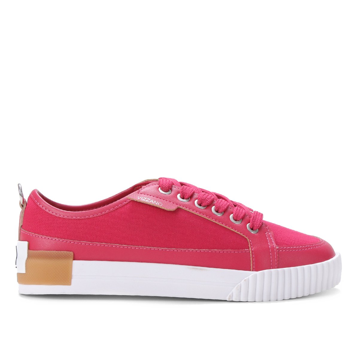 Tênis Vizzano Básico Feminino - Rosa Escuro Menor preço em Tênis Vizzano Básico Feminino - Rosa Escuro