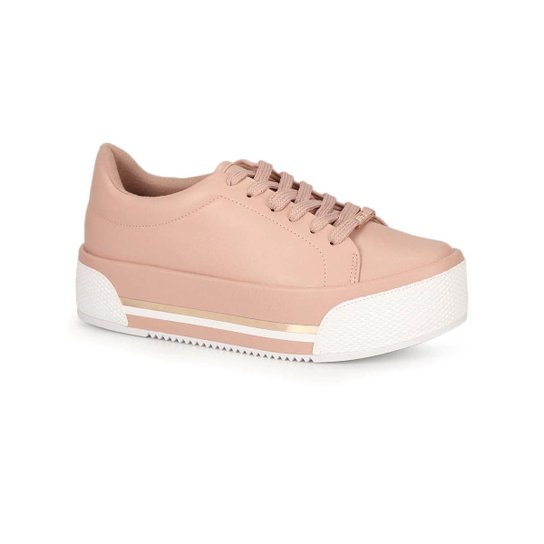 Tenis Vizzano Cadarço Feminino - Rosa