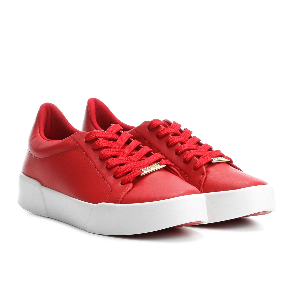 tênis vizzano caixa alta básico feminino