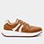 Tênis Vizzano Casual Feminino - Caramelo+Off white
