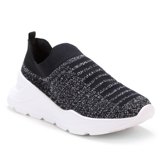 Tênis Vizzano Tenis Preto Sem CadarÇo Feminino Tênis Vizzano