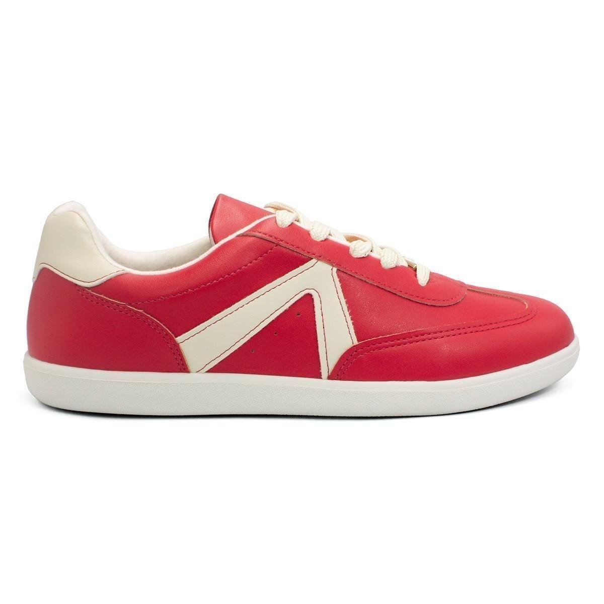 Vizzano Casual Tenis Vizzano Vermelho Camurça Tenis Vizzano