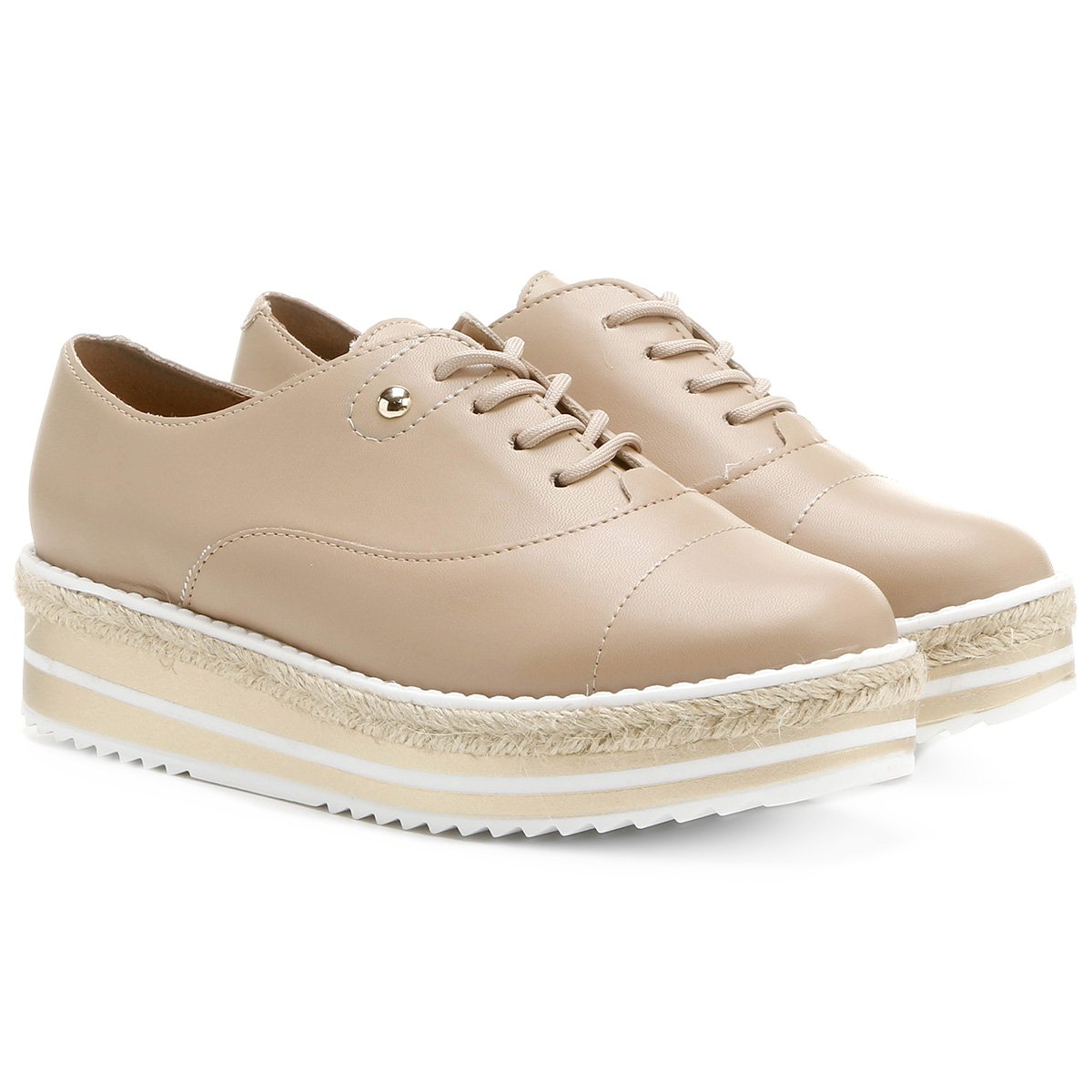 tenis vizzano corda bege