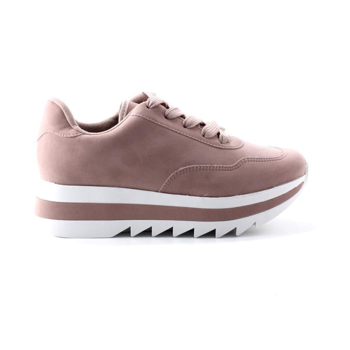 Tênis Vizzano Flatform Jogging Tratorado Feminino - Rosa Menor preço em Tênis Vizzano Flatform Jogging Tratorado Feminino - Rosa