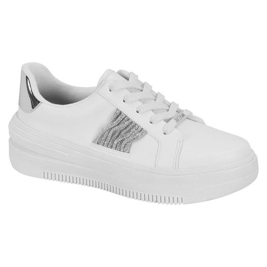 Vizzano Flatform Tenis Vizzano Branco Zattini Tênis Vizzano
