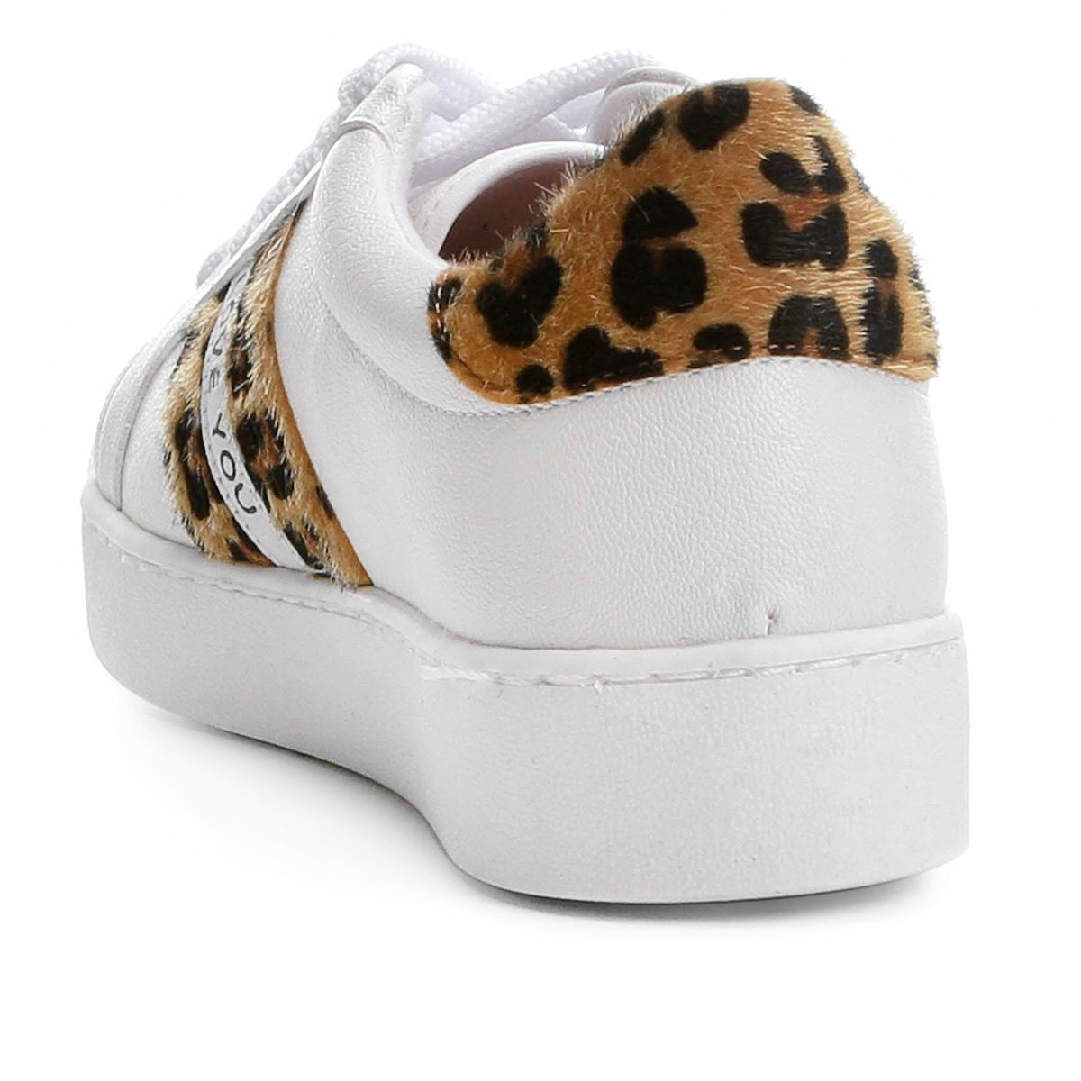 tênis vizzano jacquard oncinha feminino