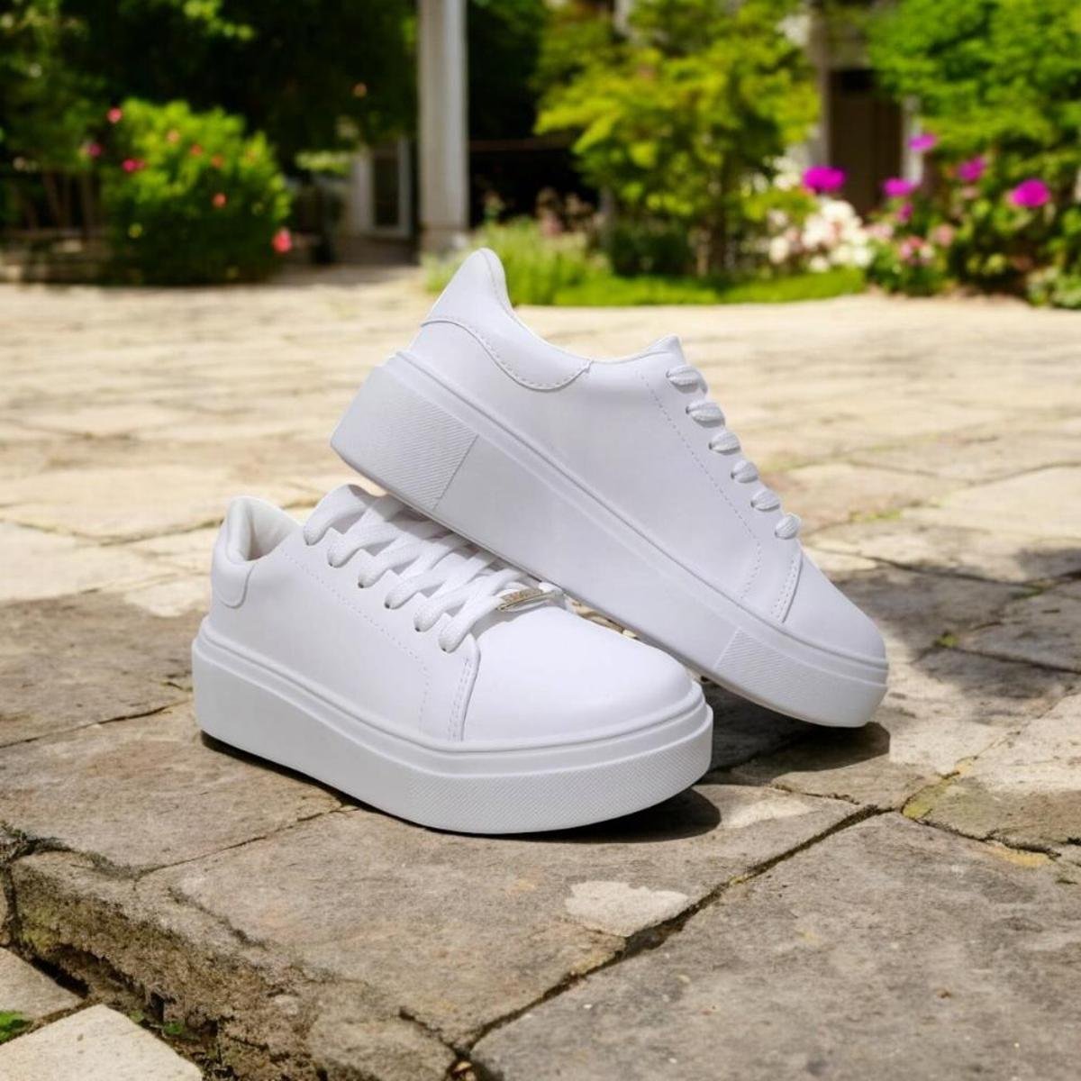 Vizzano Flatform Tenis Vizzano Branco Zattini Tênis Casual