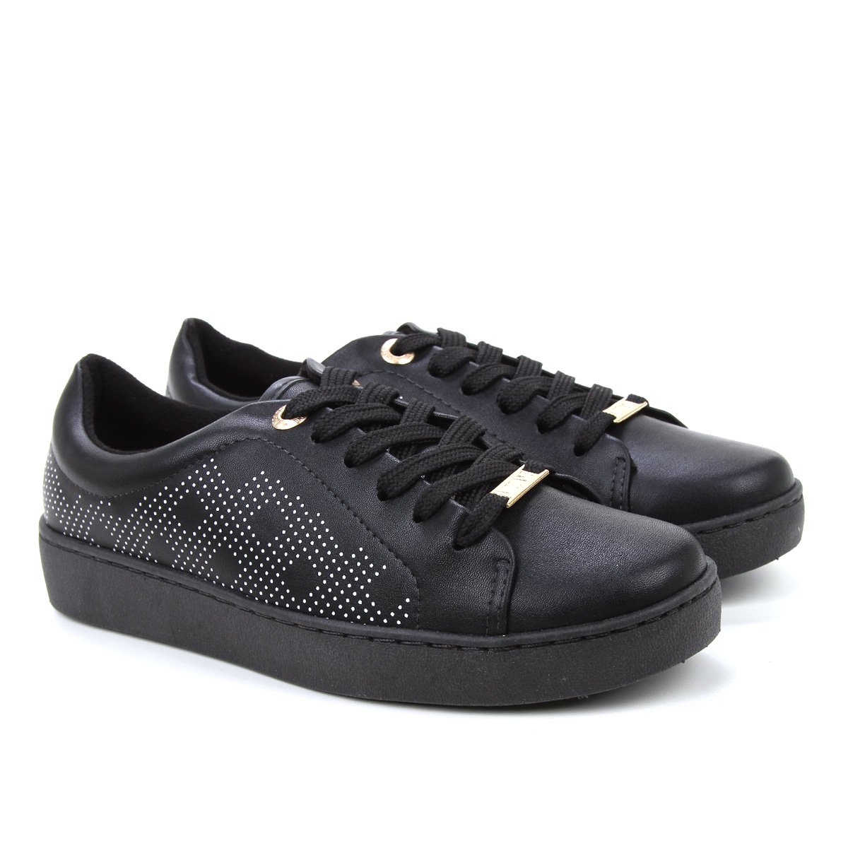 Tênis Vizzano Perfuros Feminino - Preto é boa?
