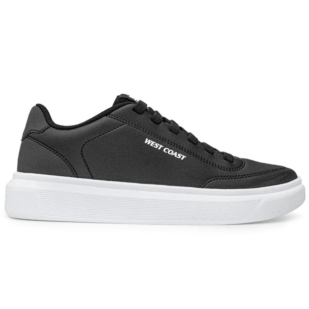 Tênis West Cost 343 Trevi Black Black White Unissex | Preto Branco