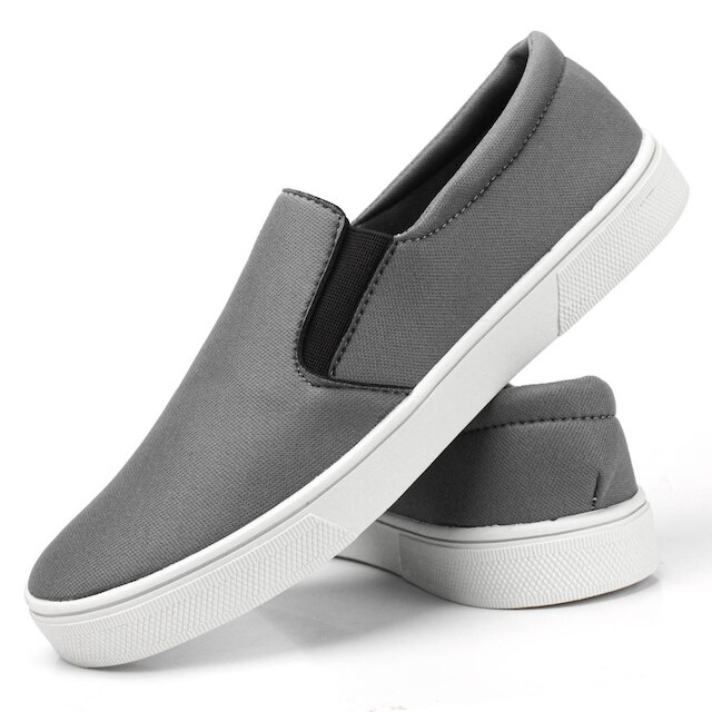 Tênis Yate Masculino Mocassim Slip-on Sapatênis Casual em Lona