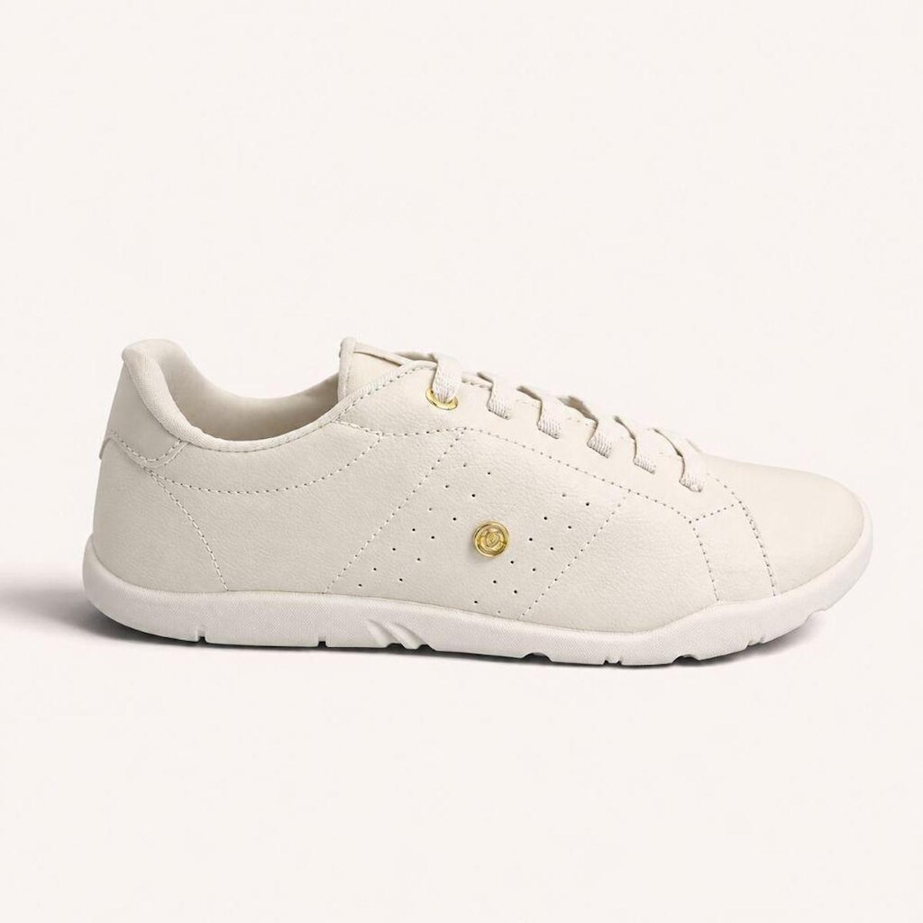 Tênis Zatta Casual Cadarço de Elástico Petra Off White Branco 39