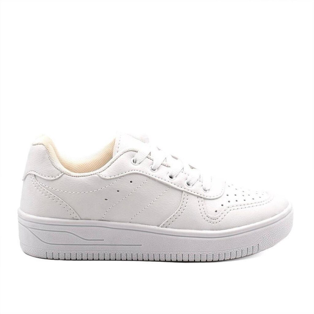 Tênis Zatta Casual Cadarço Kelly Branco Branco 34