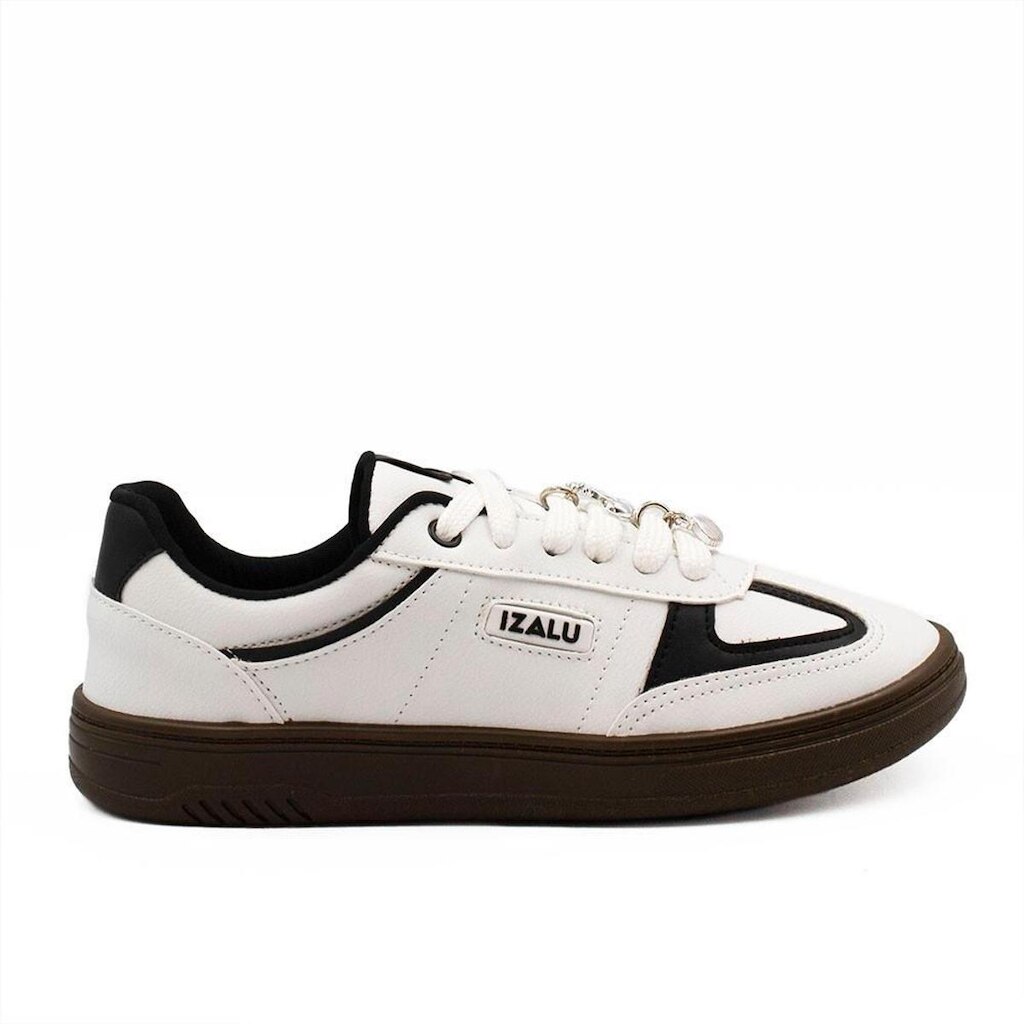 Tênis Zatta Casual Pingente Antonela Branco Branco 37