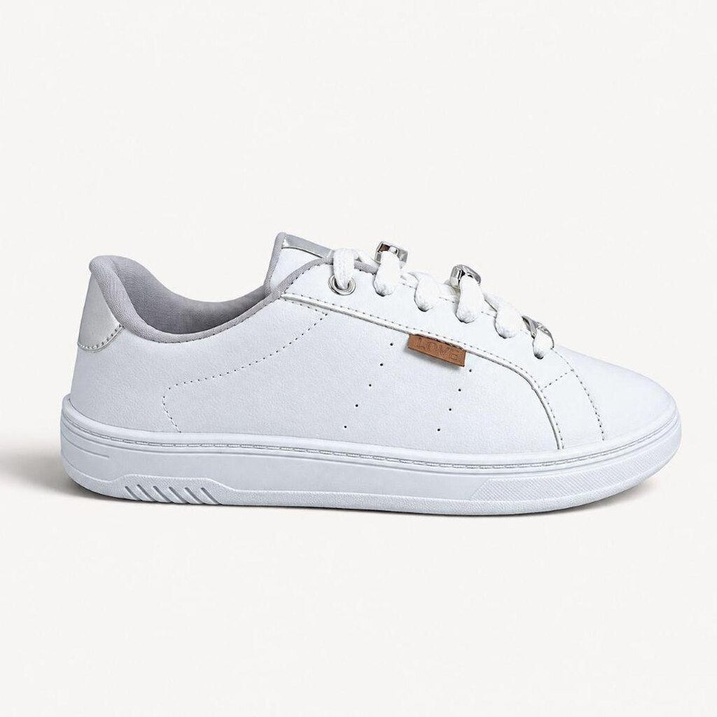 Tênis Zatta Casual Pingente Penélope Branco Branco 39