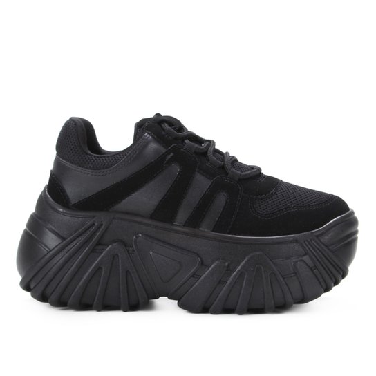 Tênis Zatz Buffalo Nobuck Open Feminino - Preto