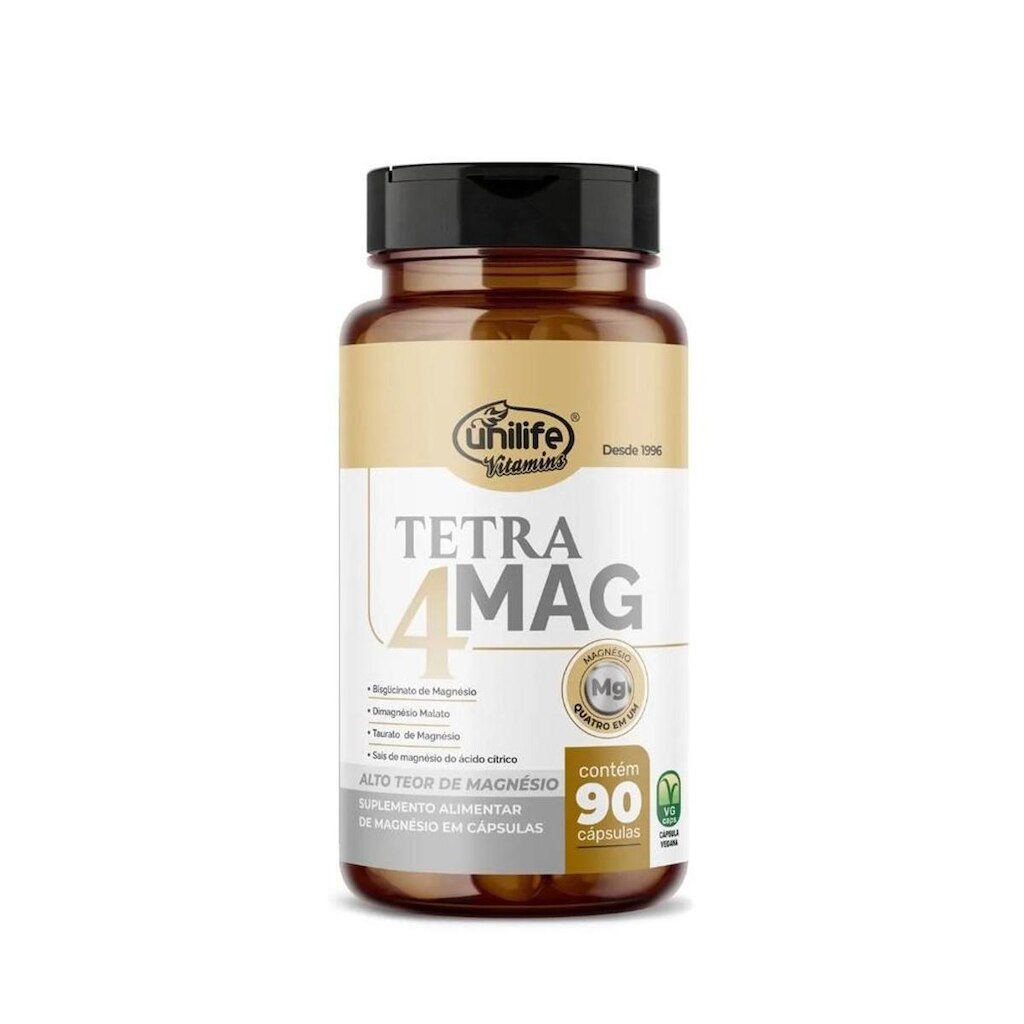 Tetra Mag four 90 Caps 710mg - Unilife
