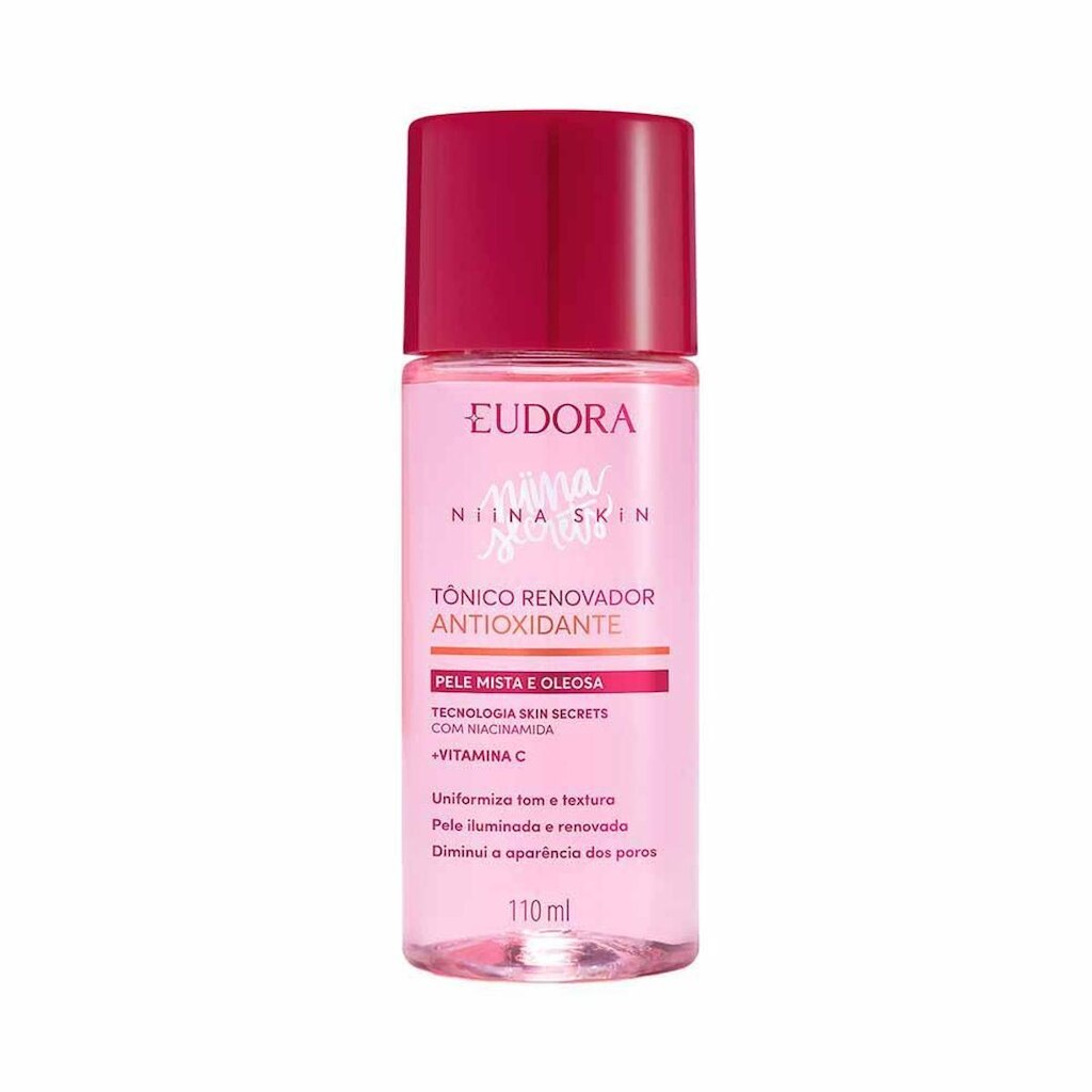 Tônico Renovador Antioxidante Eudora by Niina Skin 110ml