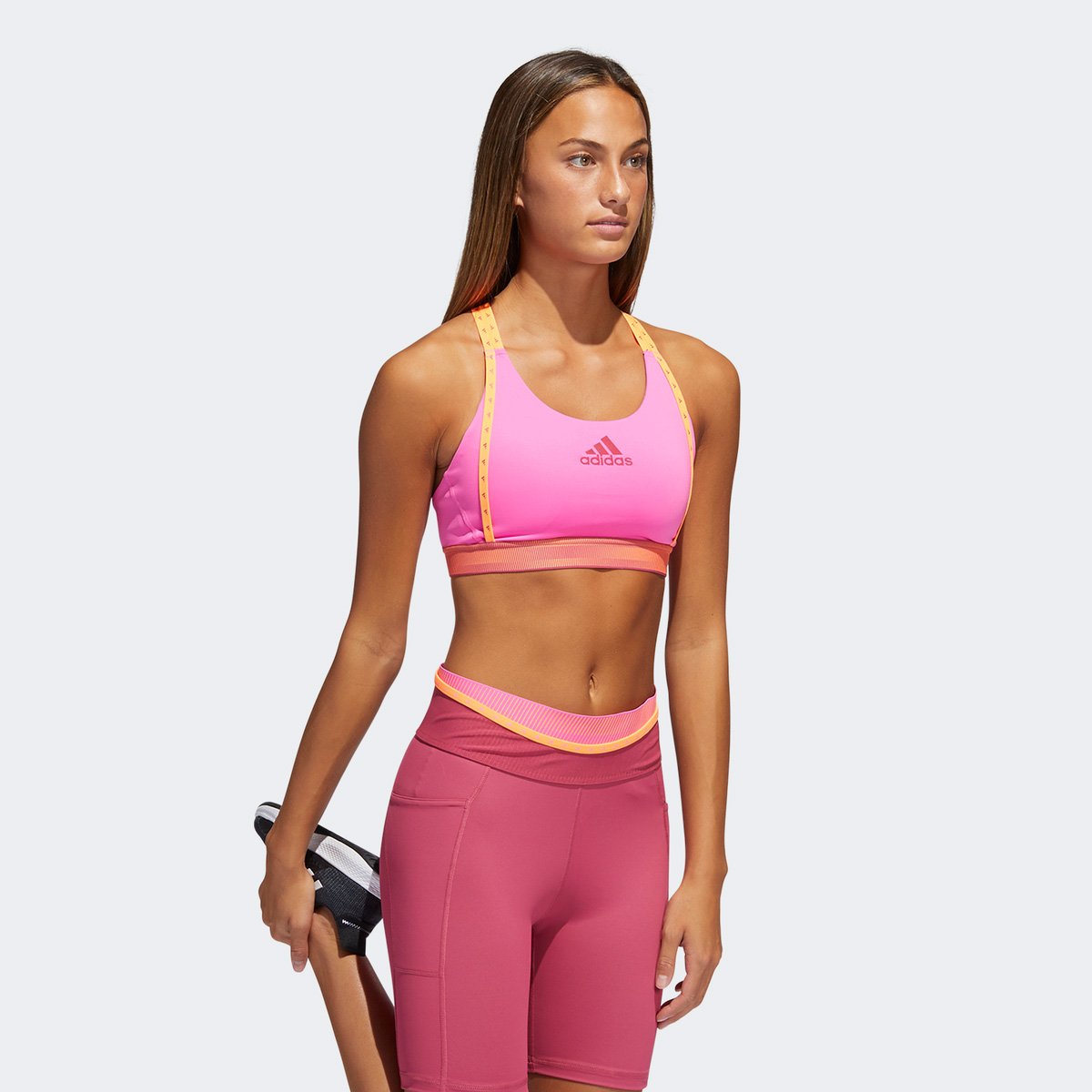Tops Esportivos Rosa | adidas Brasil