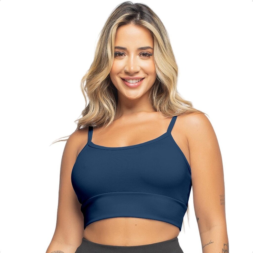 Top Alcinha Fina Sem Bojo Fitness de Malha Romantc Esportivo Academia dia a dia Feminino