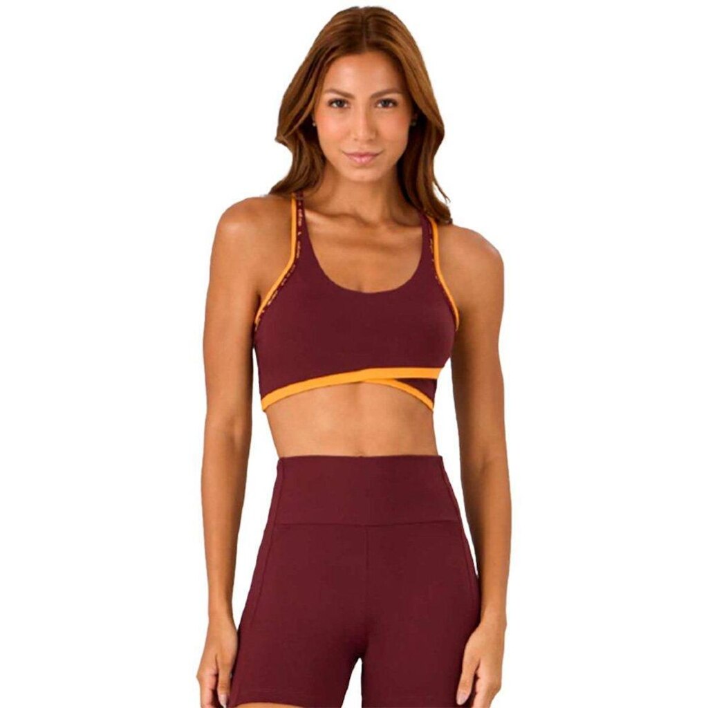 Top Alto Giro Nadador Feminino