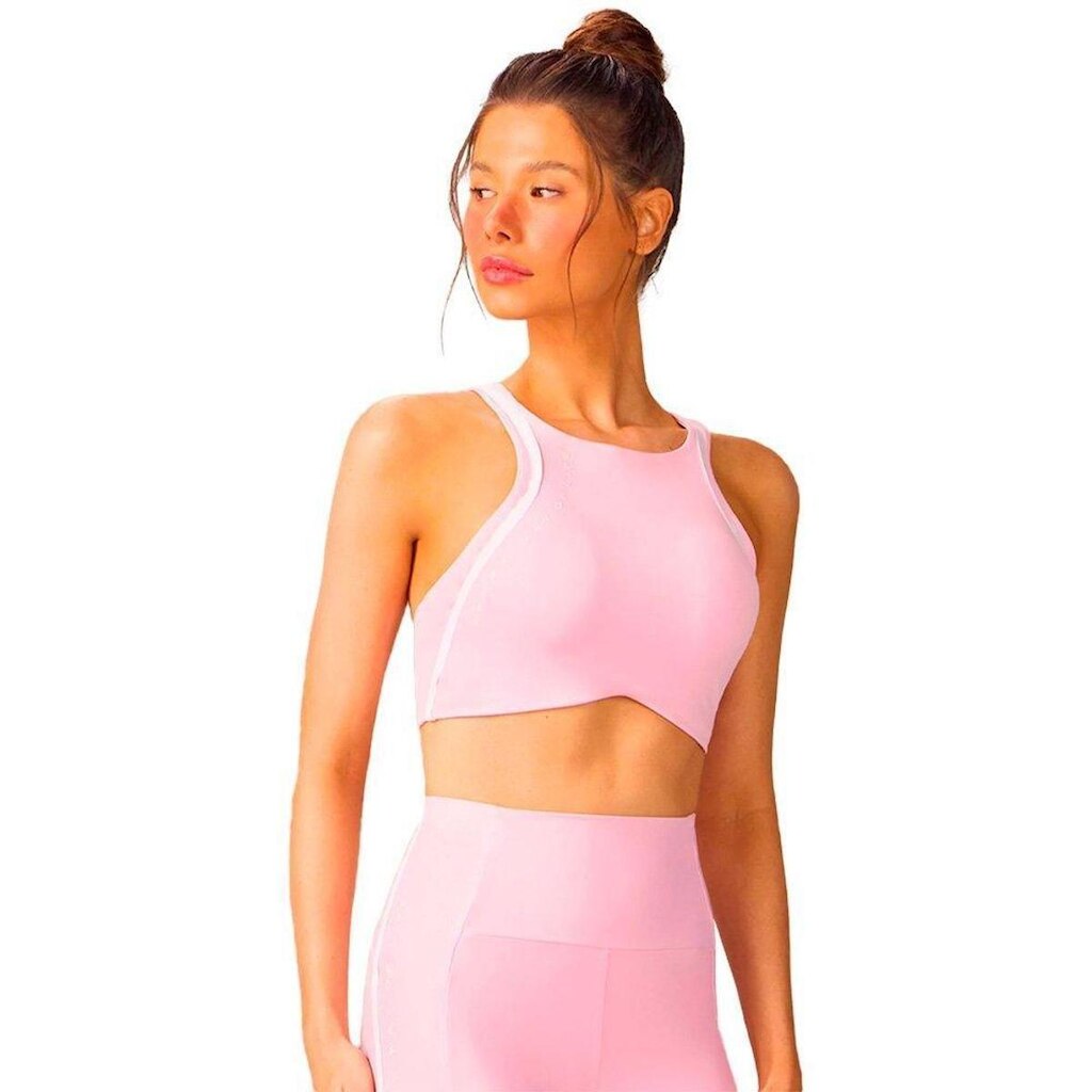 Top Alto Giro Nadador Sport Way Of Life Feminino