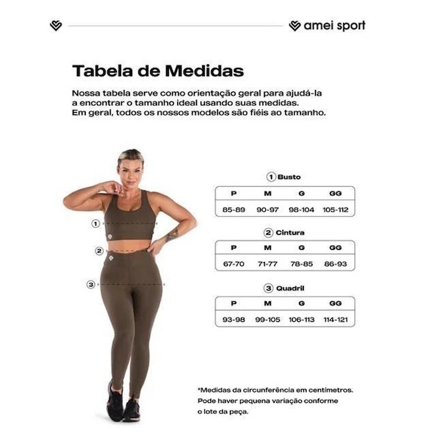Top Amei Sports Básico com Bojo - 30176