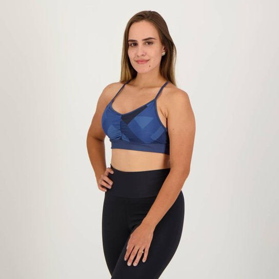 Top Area Silver Feminino Azul Marinho