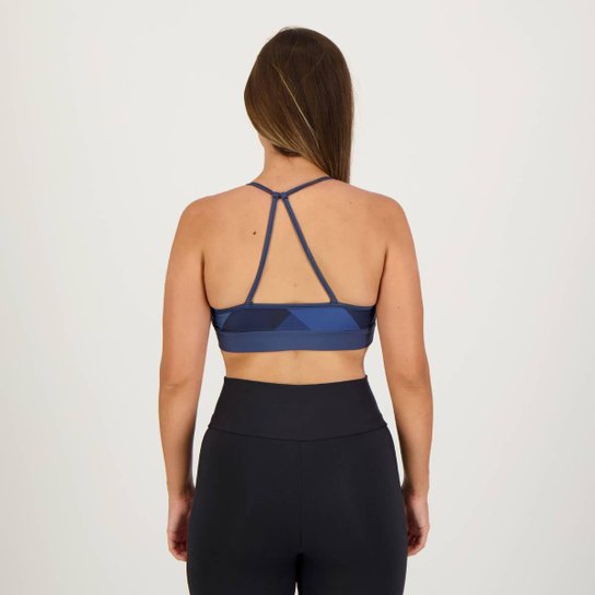 Top Area Silver Feminino Azul Marinho