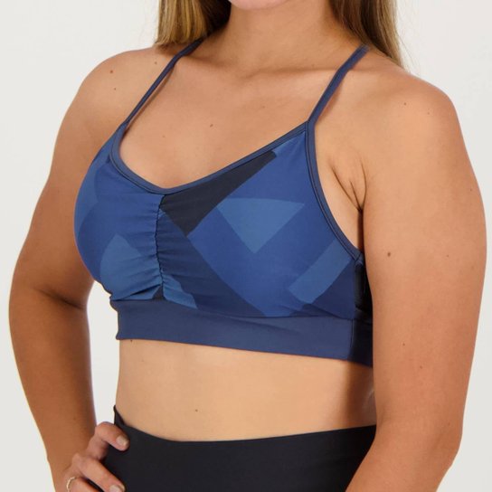Top Area Silver Feminino Azul Marinho