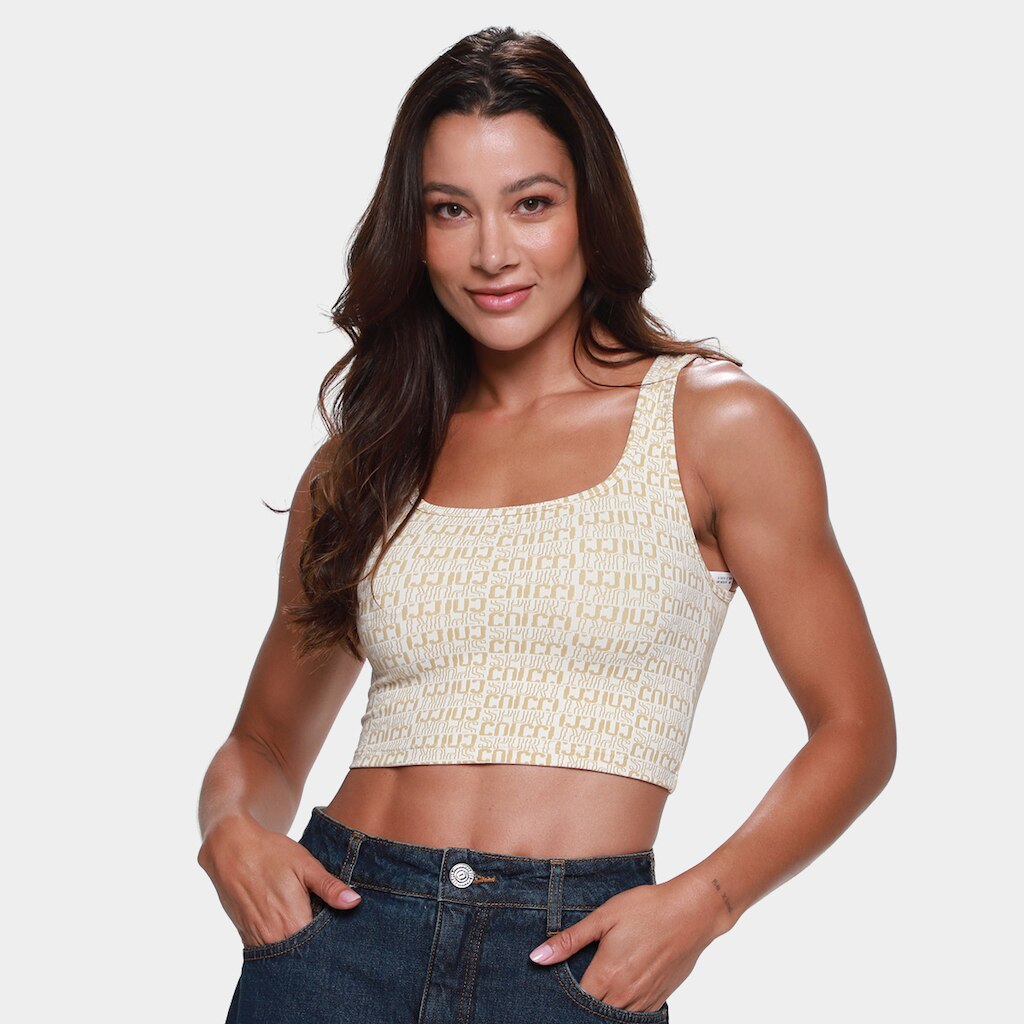 Top Colcci Jacquard Feminino