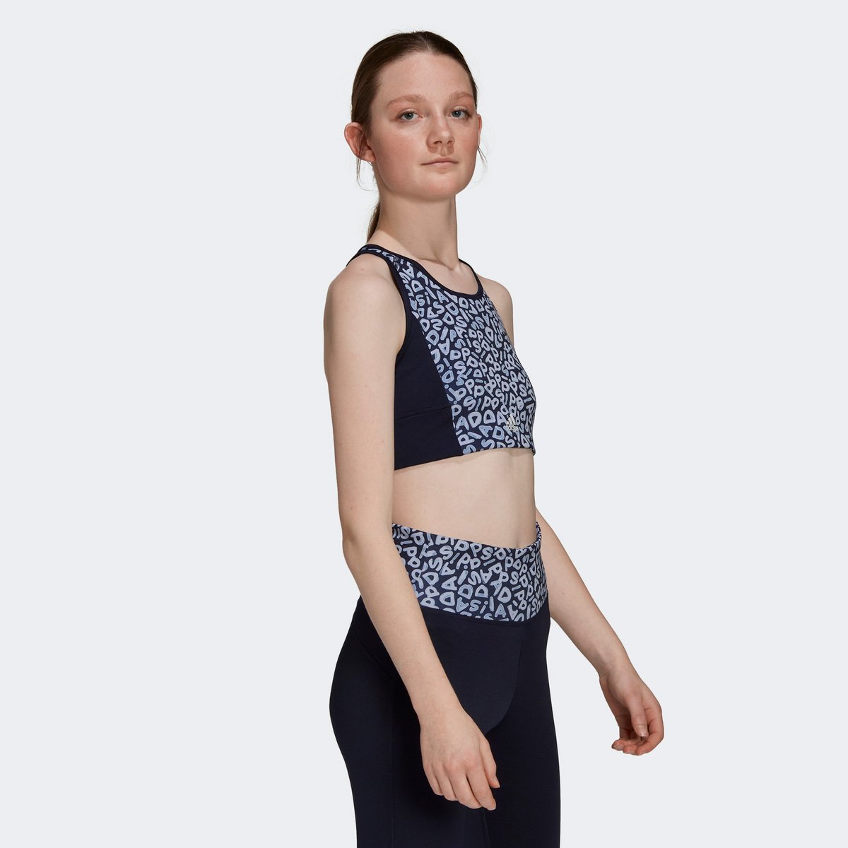 Top Cropped Adidas Farm Marinho Zattini
