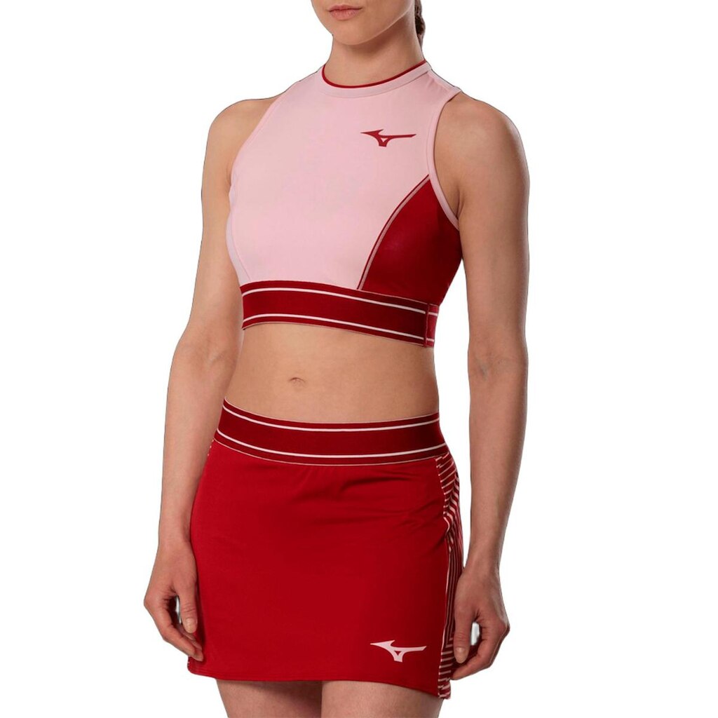 Top Cropped de Tennis Mizuno Stargazer Feminino