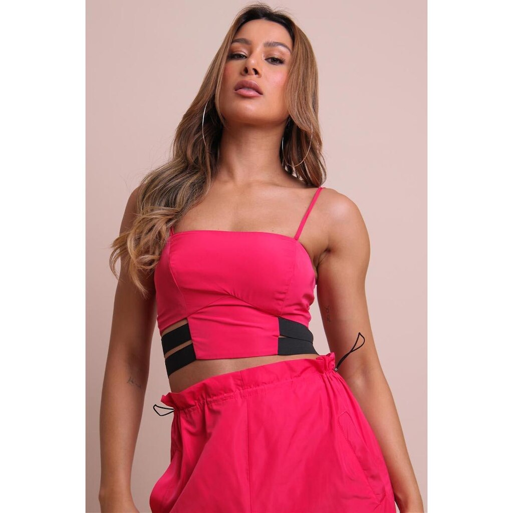 Top Cropped Elásticos Labrava