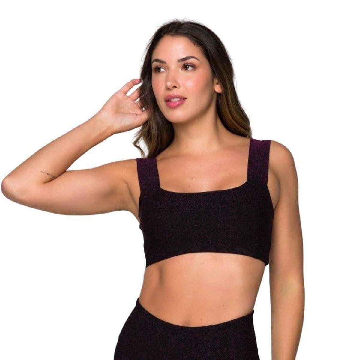 Top Cropped Vlast Jacquard Alta Sustentacao Faixa Zero Transparencia Academia Fitness Feminino 1052 Menor preço em Top Cropped Vlast Jacquard Alta Sustentacao Faixa Zero Transparencia Academia Fitness Feminino 1052
