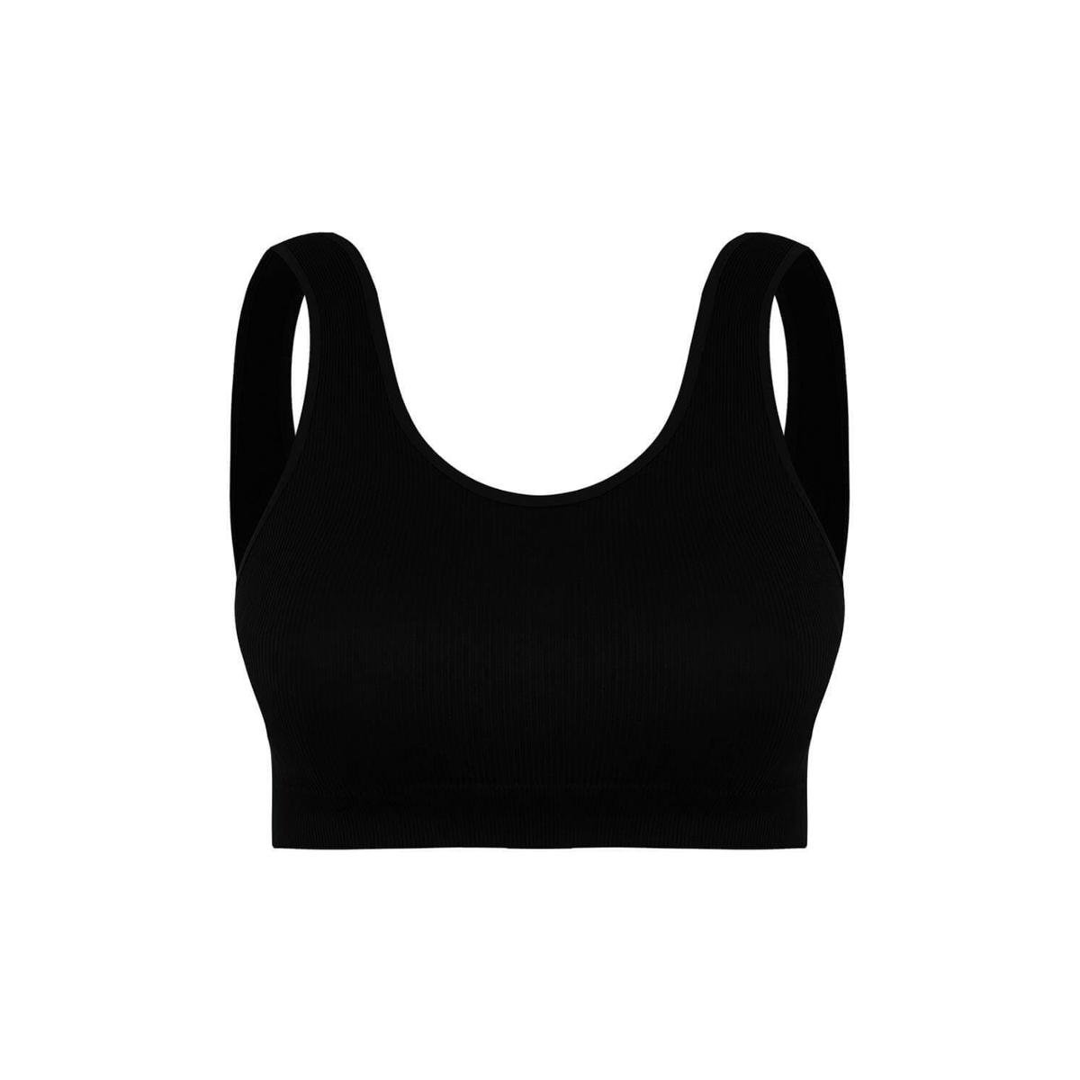 Top Esportivo Básico Trifil C04011 - BEGE - GG - Preto Menor preço em Top Esportivo Básico Trifil C04011 - BEGE - GG - Preto