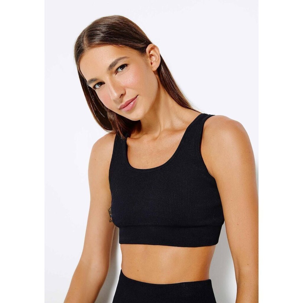 Top Esportivo Hering Sports Alças Largas Selado Feminino