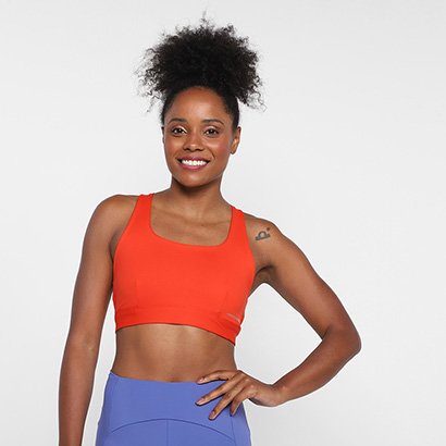 Top Estilo Do Corpo Gym Média Sustentação - Feminino